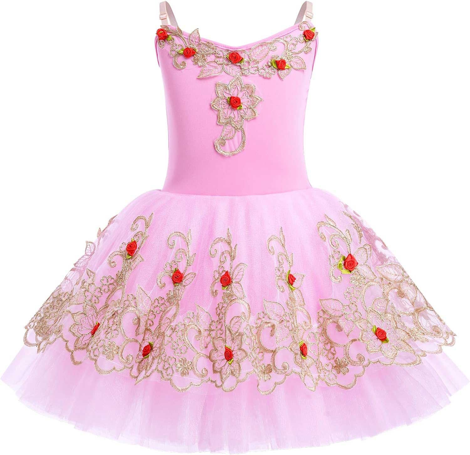 ODASDO-Girl-Ballet-Long-Tutu-Dress-Velvet