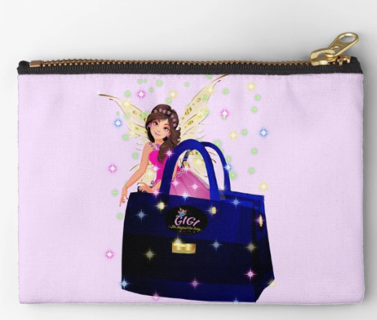 Gigi and Her Enchanted Handbag Zipper Pouch