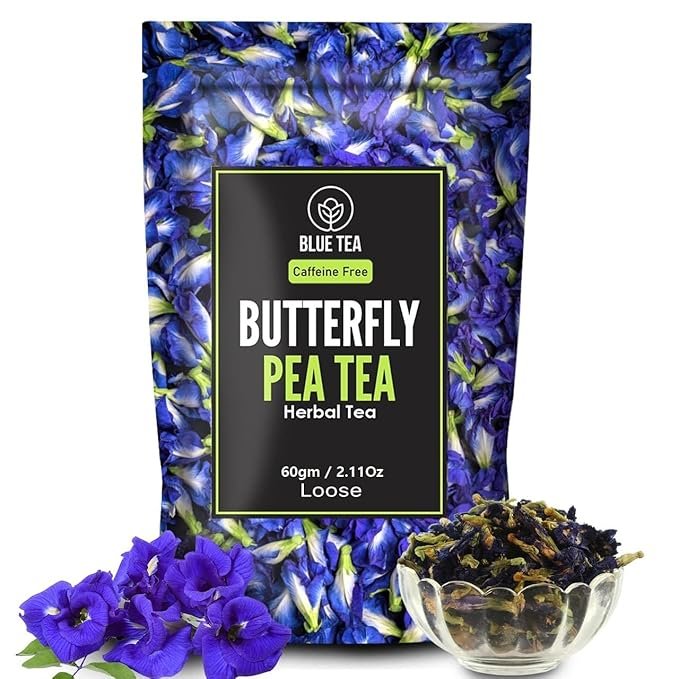 Beautiful Butterfly Pea Flower Tea