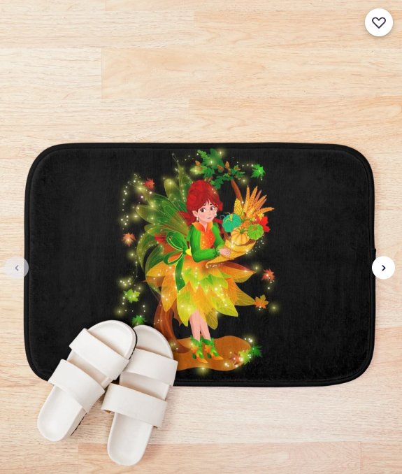 Faylin-the-Fall-and-Thanksgiving-Fairy-With-Cornucopia-Bath-Mat