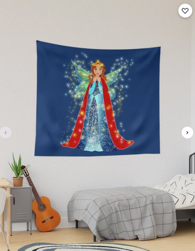 Queen-Olivia-In-The-Snowed-In-Castle-Tapestry